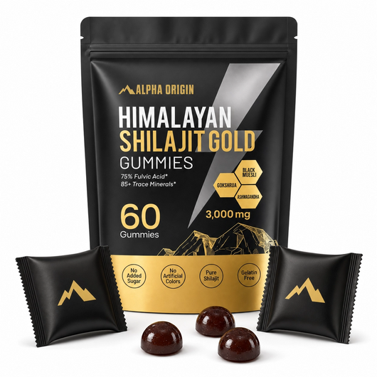 AlphaOrigin™ Shilajit Gummies