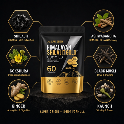 AlphaOrigin™ Shilajit Gummies