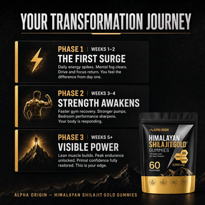 AlphaOrigin™ Shilajit Gummies
