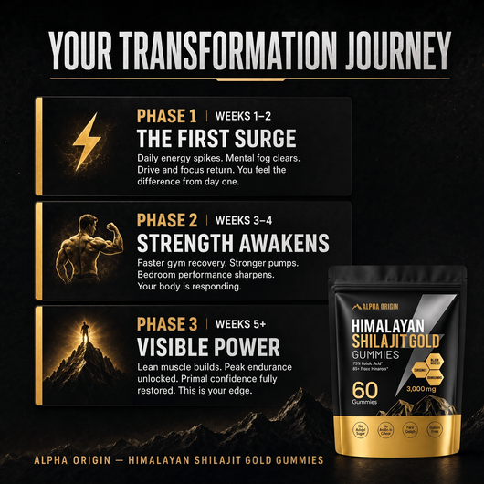 AlphaOrigin™ Shilajit Gummies